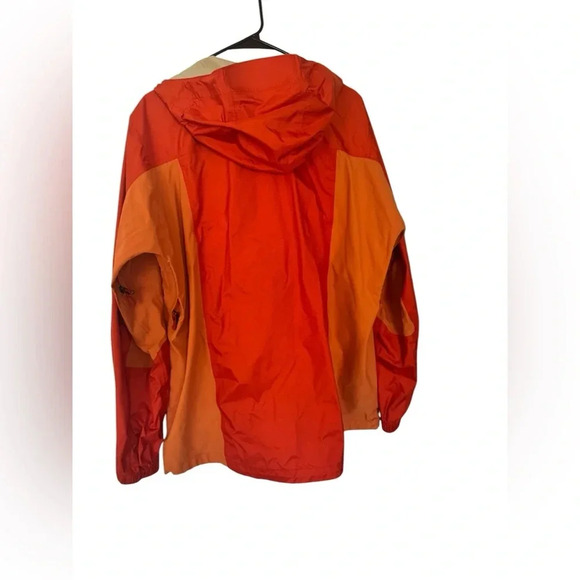 L.L. Bean Orange Lightweight Rain Coat Size XL - Picture 2 of 11